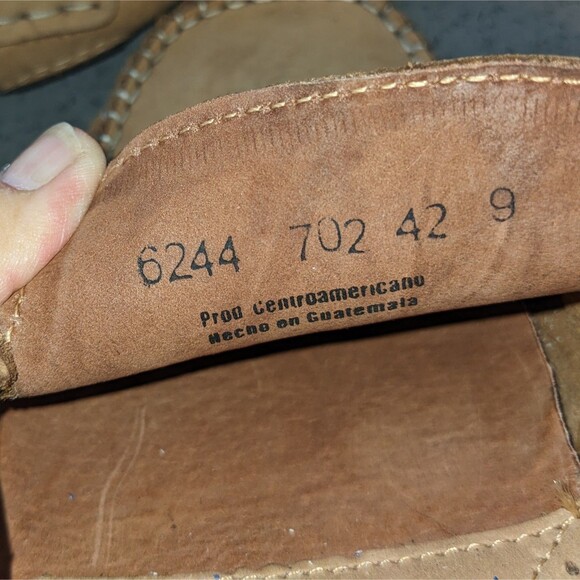 Kickers Tan Leather Driver Loafers Men’s Size 9 EUR 42